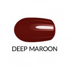 Nail lacquer gel finish Deep Maroon